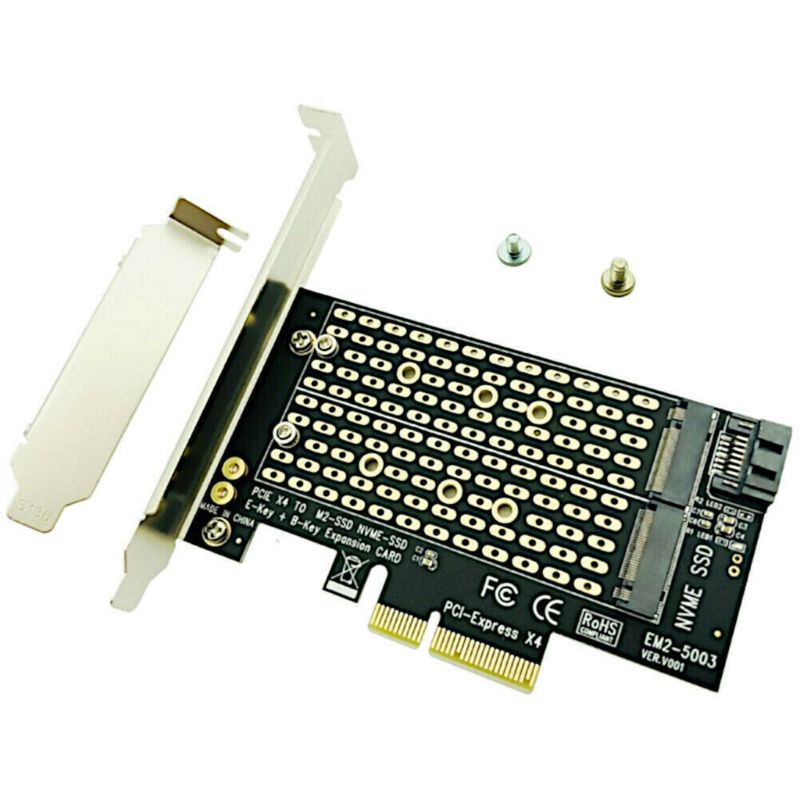 Bộ Chuyển Đổi PCIe NVMe Dual M.2 Chuyên Dụng Chất Lượng Cao