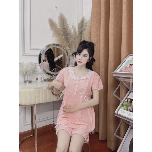 Bộ Bầu lửng siêu xinh ❤️có khoá cho con ti tiện lợi chất đũi hàn siêu thoáng mát,thấm hút mồ hôifreesize 45-68kg