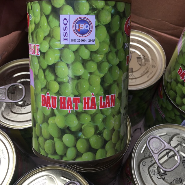 Đậu Hà Lan để rang cơm, Đậu Hà lan hộp dùng nấu súp, trộn sa lát ở Hà Nội