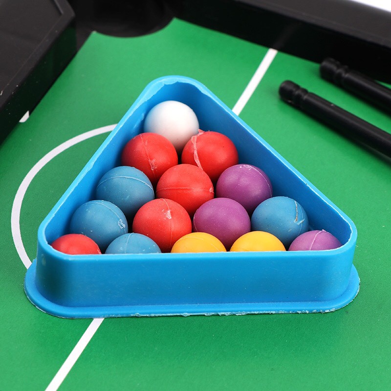 Bàn đánh bida Pool Table mini cho bé - Đồ chơi bida 6 lỗ giải trí cho trẻ