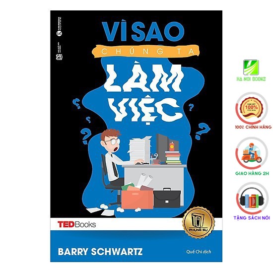 Sách - TedBooks - Vì Sao Chúng Ta Làm Việc - Thái Hà Books