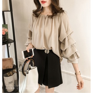 Áo Sơ Mi Nữ Thời Trang Hàn Quốc Hàng Quảng Châu Cao Cấp Chất Đẹp