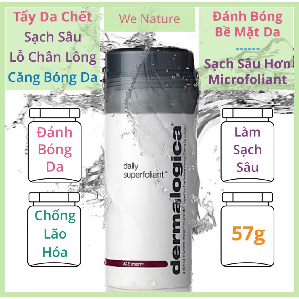 Tẩy da chết cám gạo Dermalogica Daily Superfoliant - Daily microfoliant - Làm Sạch Sâu