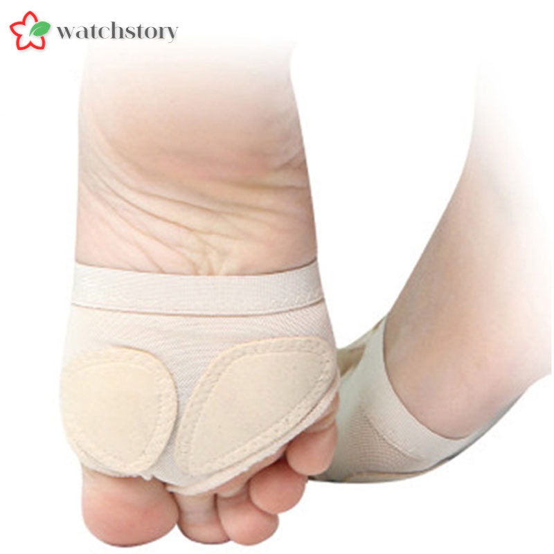 1 đôi giày múa ba lê mềm mại bảo vệ ngón chân cho nữ