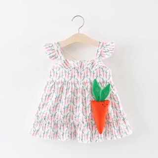 Váy 2 dây cà rốt