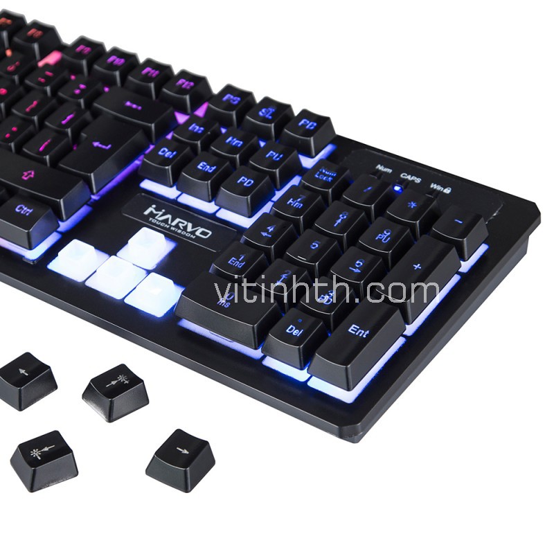 [ XẢ KHO CUỐI NĂM ] Bàn phím chuột gaming giả cơ R8 1822 - 1600 -1602 - 1603 LED 7 Màu Ấn Tượng cả nền, phím và chuột