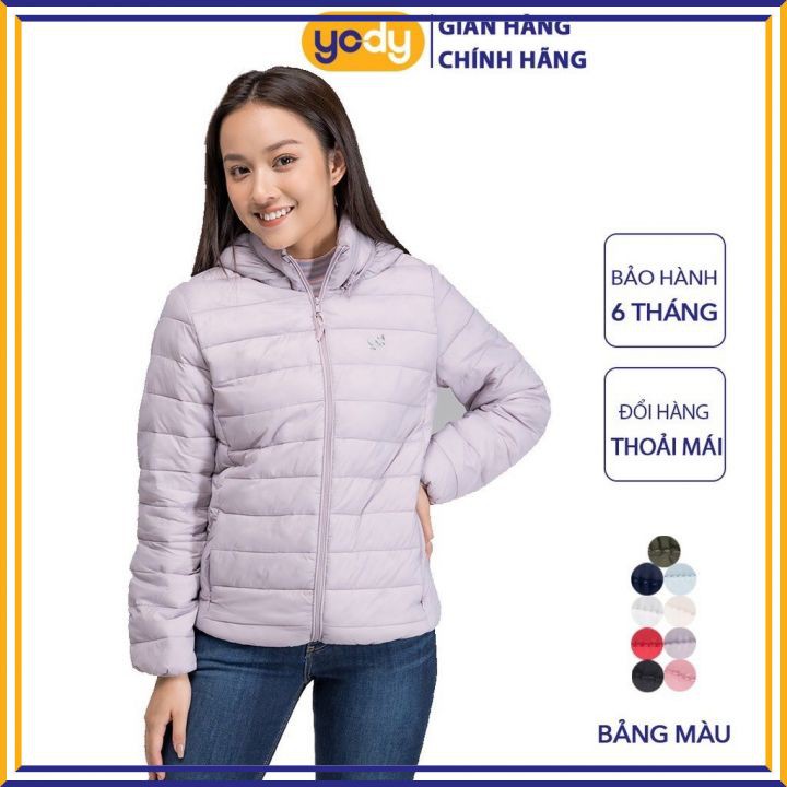 Áo khoác phao nữ ⚡ HÀNG CAO CẤP ⚡ Áo phao siêu nhẹ lớp phao kháng nước, giữ ấm cực tốt mũ áo có thể tháo rời PHN3000 | BigBuy360 - bigbuy360.vn