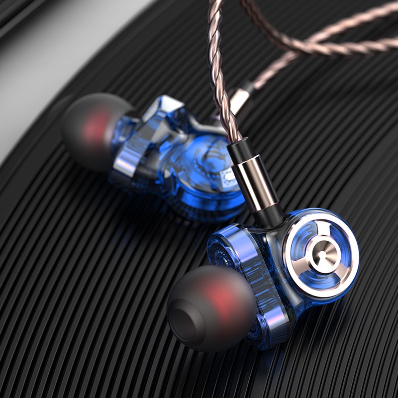 Tai Nghe Nhét Tai Có Dây QKZ CK10 Cao Cấp Âm Thanh Super Bass Chống Ồn Tương Thích Các Dòng Điện Thoại Và PC
