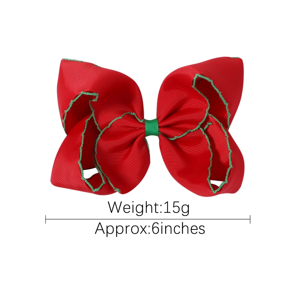 Kẹp tóc nơ KIDSBOWS 6 inch nhiều màu sắc đáng yêu cho bé gái