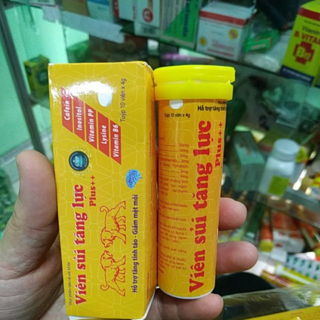 Viên sủi Tăng lực | Thế Giới Skin Care