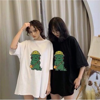 💥freeship💥áo phông tay lỡ khủng long siêu hot trend