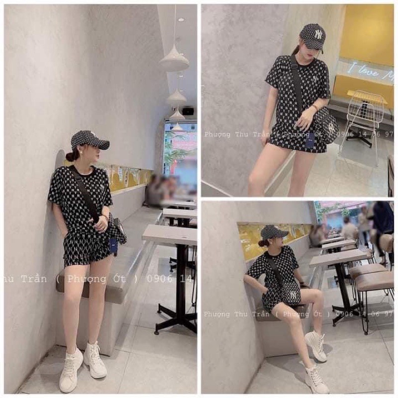 BỘ ĐỒ N.N.Y.Y 🔺 MẪU MỚI 🔺 bộ nam nữ unisex oversize dưới 70kg tay lỡ