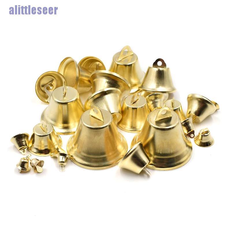 Bộ 10 Chuông Kim Loại Trang Trí Giáng Sinh