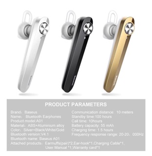 Tai Nghe Bluetooth Baseus A01