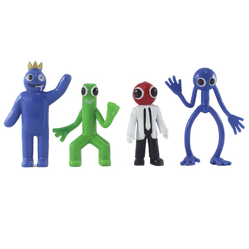 12 Mô hình Roblox Rainbow Friends Poppy Playtime trang trí bánh ngọt
