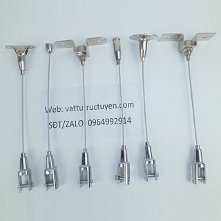 Bộ kid treo tranh ảnh, bộ kid treo biển quảng cáo thả trần