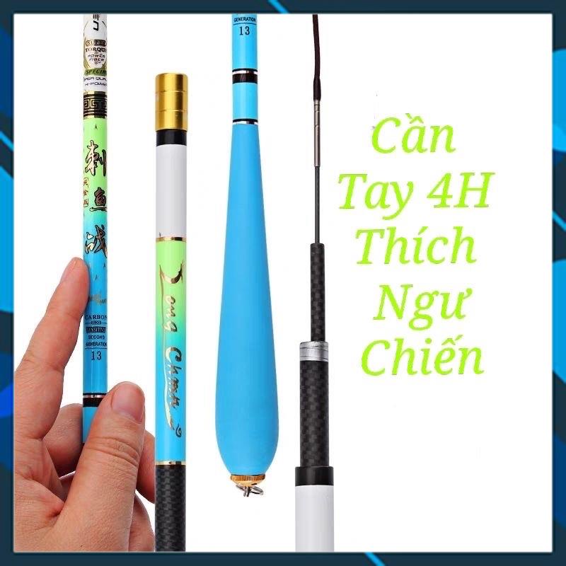 cần câu tay 4h - cần câu cacbon - độ cứng 4h - siêu bền