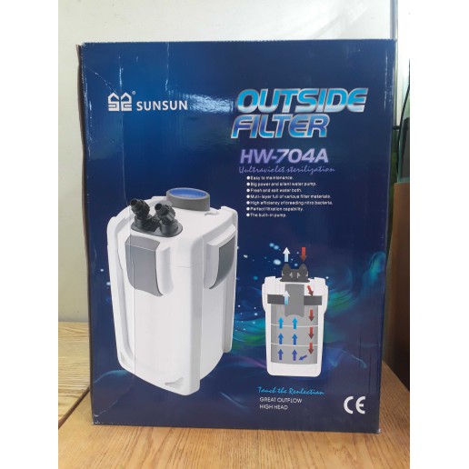 Lọc thùng HW-704A - lọc thùng sunsun HW704A giá tốt nhất