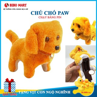 Chú Chó Vàng Biết Đi Biết Sủa Dùng Pin