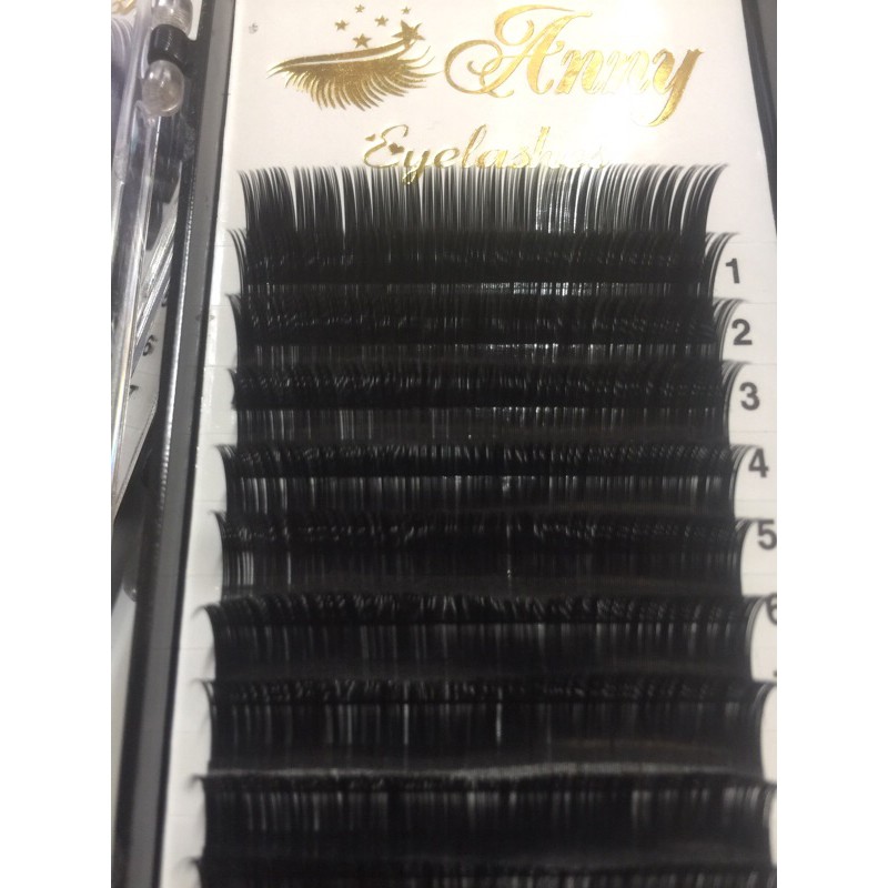 Mi khay mink đen bóng độ dày 0.20