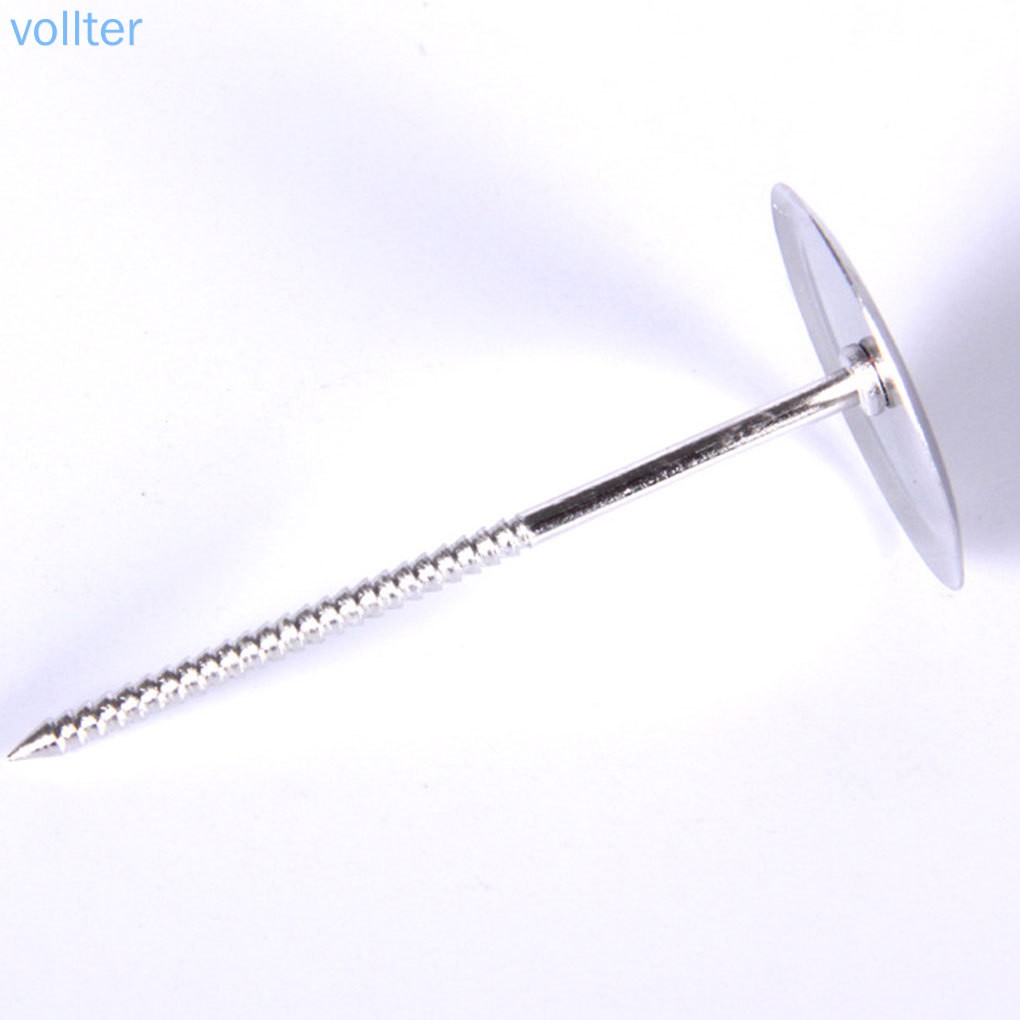 2 cái trang trí móng tay bằng thép không gỉ Bánh trang trí hoa đóng băng