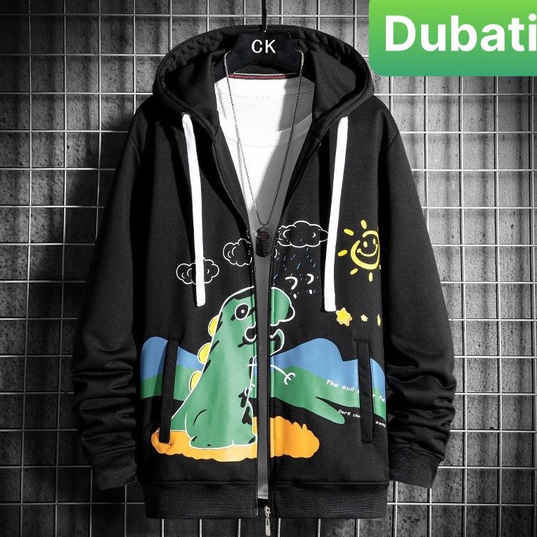 ÁO HOODIE, ÁO NỈ KHÙNG LONG DÂY KÉO PHONG CÁCH UNISEX - DUBATI FASHION