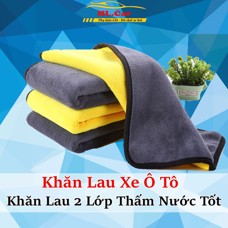 Khăn Lau Xe Ô Tô Vệ Sinh Bề Mặt Ô Tô Cao Cấp - Khăn Lau Xe Hơi Siêu Sạch Siêu Thấm Hút