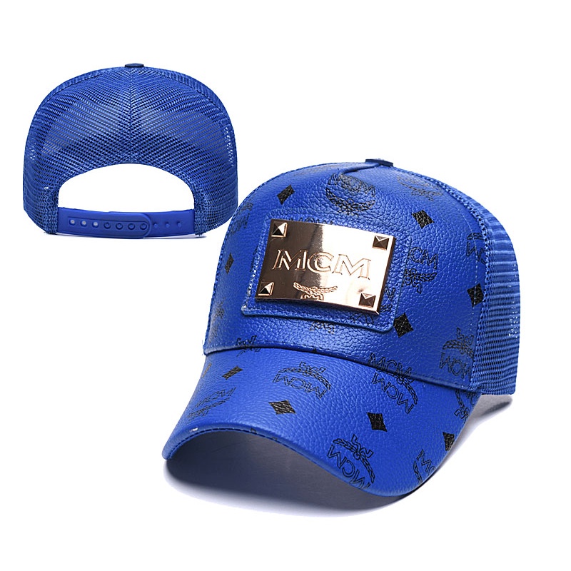 Mũ Lưỡi Trai Thể Thao golf Chạy Bộ golf Vải Lưới 7 Màu MCM Có Dây Đeo Tùy Chỉnh Thời Trang Cho Nam Và Nữ