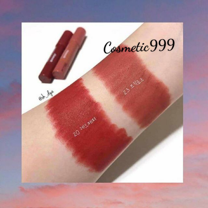 (auth 100% ) son bút chì mamonde 20 đỏ đất=mac chili -cosmetic999