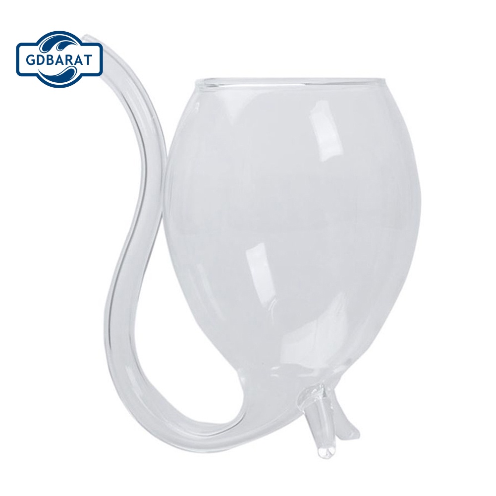 [NYCA Stock] Ống Hút Thủy Tinh Uống Rượu Whiskey / Nước Ép Chịu Nhiệt