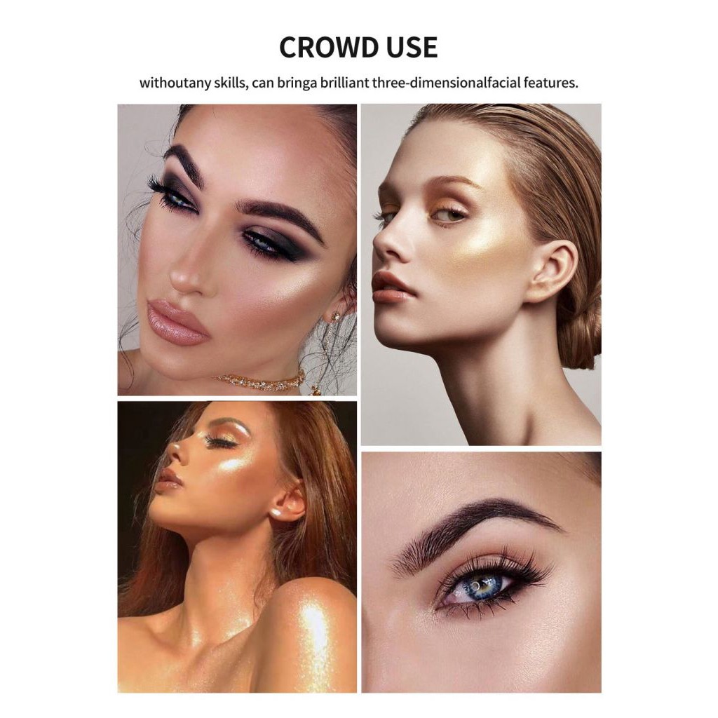 (Hàng Mới Về) Phấn Bắt Sáng Handaiyan 5 Màu Tùy Chọn Tiện Dụng | BigBuy360 - bigbuy360.vn