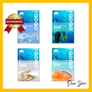 [Mặt Nạ Hàn Quốc] Mặt nạ dưỡng da Just GoGo Nước Biển Thư Giãn Thải Độc 25 ml