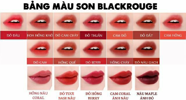 Son kem lì Black Rouge Air Fit Velvet Tint Version 5  chất son lì, không làm khô môi