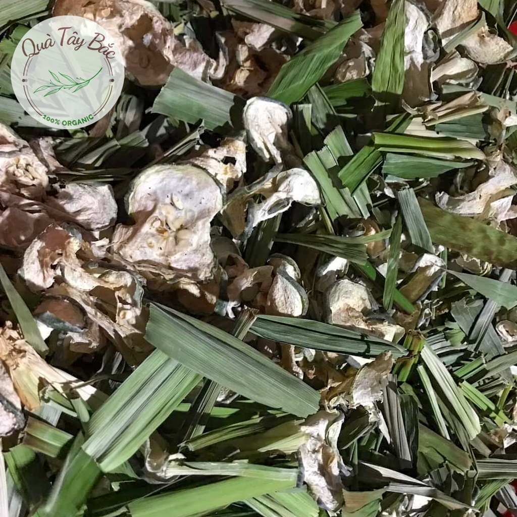 Trà Bí Đao Lá Dứa phơi khô tự nhiên - Giảm cân Thanh lọc cơ thể