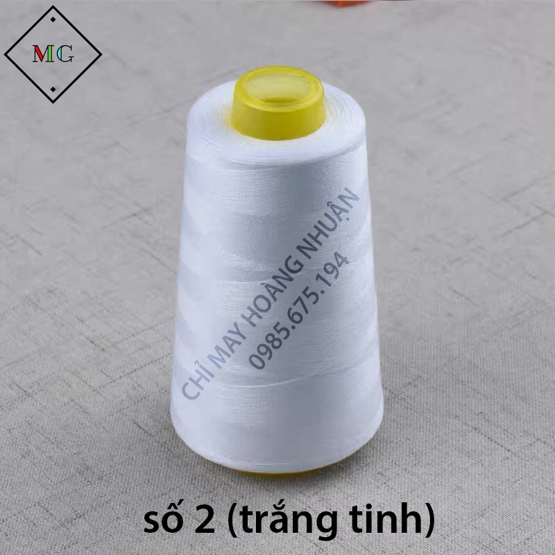 Chỉ may đồ công nghiệp cuộn dài 4000-5000 mét