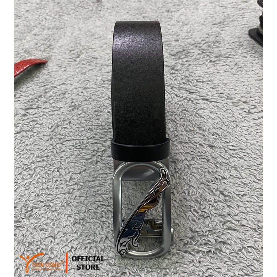 Thắt Lưng Nam da bò 2 lớp cao cấp đầu khóa thời trang TIẾN CÔNG TCN1199