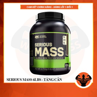 [+ Quà] Sữa Tăng Cân Cho Người Gầy On Optimum Nutrition Serious Mass 6 lbs (2.6 kg) [100% USA] Authentic 100%