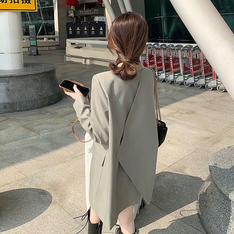 Áo Khoác Blazer Nữ Form Rộng Phong Cách Hàn Quốc Mẫu Mới Chất Đẹp Mã RB02