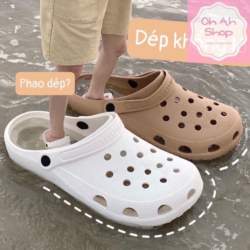 Dép Siêu To Khổng Lồ Quay Tóp Tóp Làm Phao Đi Bơi Được