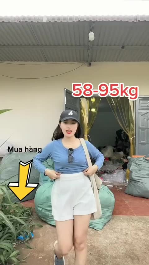 Quần đùi bigsize nữ, Quần xếp ly bigsize lưng thun co dãn ngoại cỡ từ 60-100kg QDXL bigsize cô nhỏ | BigBuy360 - bigbuy360.vn