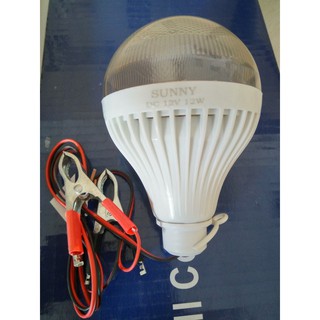 bóng đèn led xài bình 12v -12w