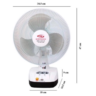 Quạt tích điện Honjianda HJD-FL301