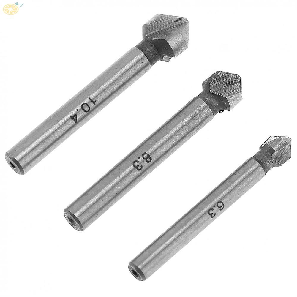 Set 6 mũi khoan bằng chất liệu thép gió CNC dành cho máy phay / máy cắt chuyên dụng