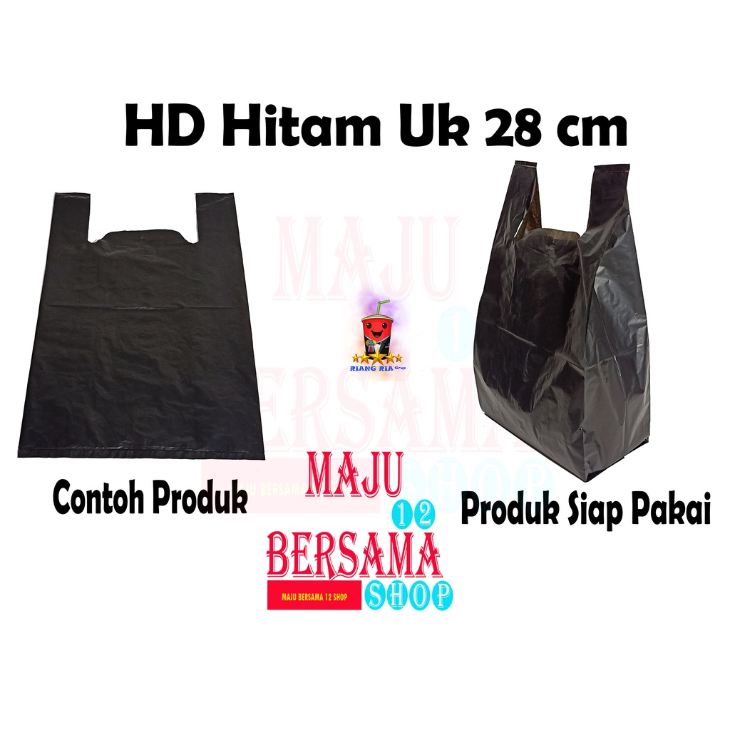 Túi nhựa đen 28CM chất lượng cao