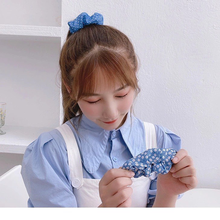 Chun Tóc Nữ Set 3 chiếc Bluegirl trẻ trung mẫu L19-B