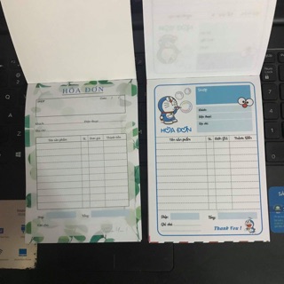 Combo Bảng gỗ + Hoá đơn bán hàng/Phiếu ship hành kute