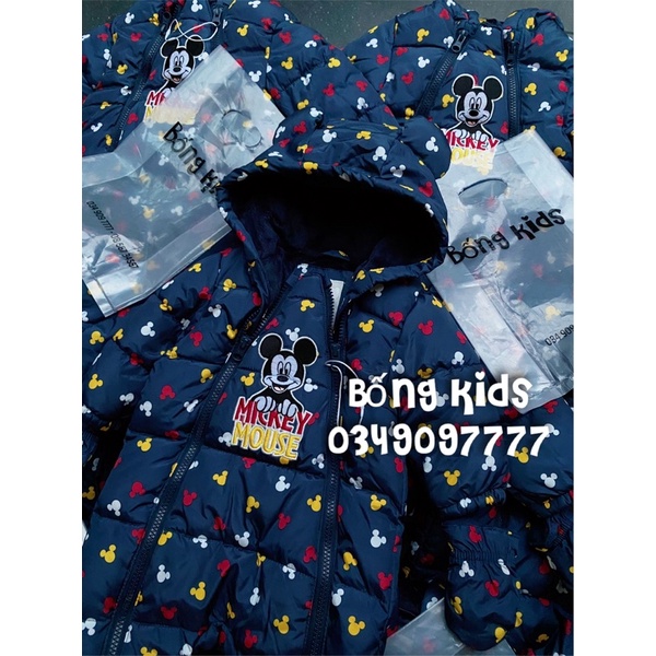 Body Ủ Bé Trai Mickey Navy PR