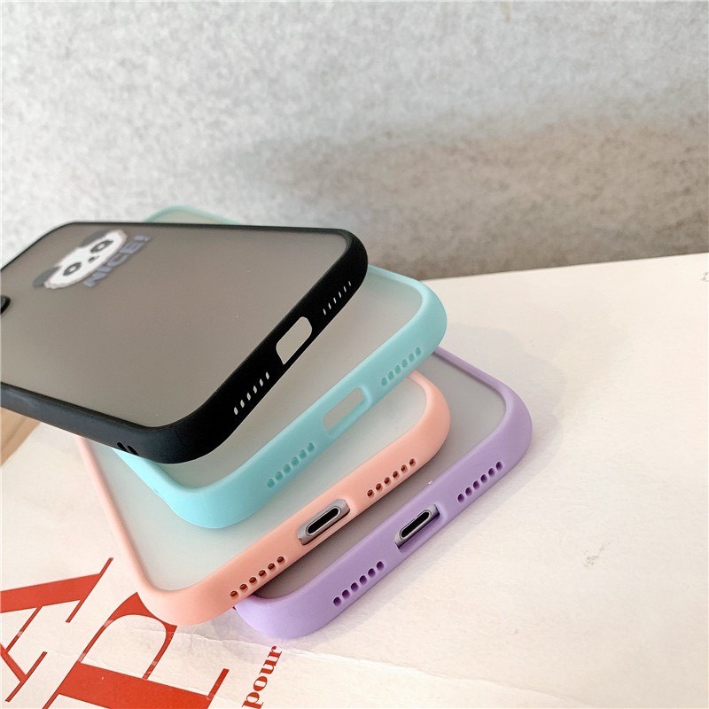 Ốp lưng nhám hình kute iphone 12
