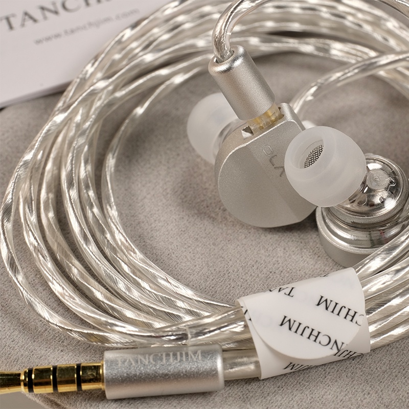 Tai Nghe Nhét Tai HIFI Chống Thấm Nước Kèm Micro Mạ Bạc Tuchjim OLA