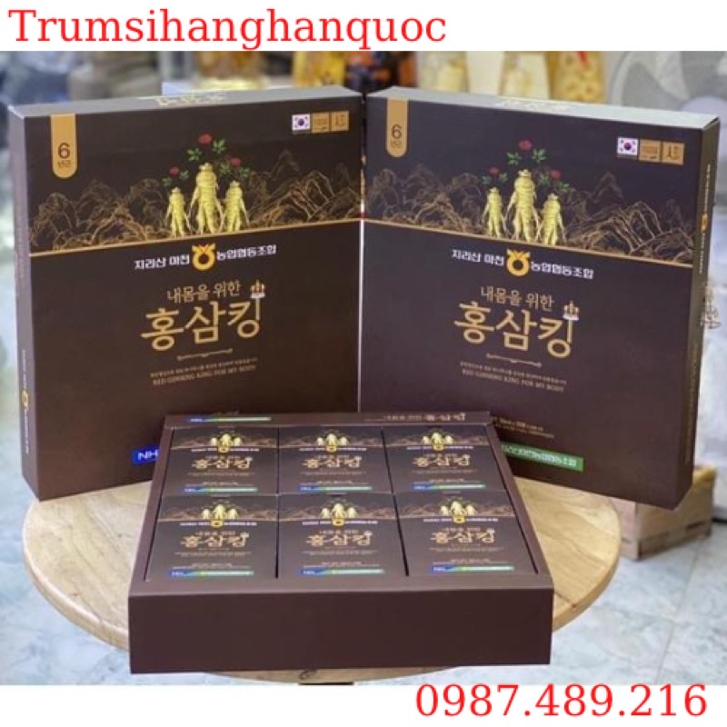 [Hàng Cao Cấp] Nước Hồng Sâm Vua Hàn Quốc Red Ginseng King Of My Body ( 50ml x 30 gói )